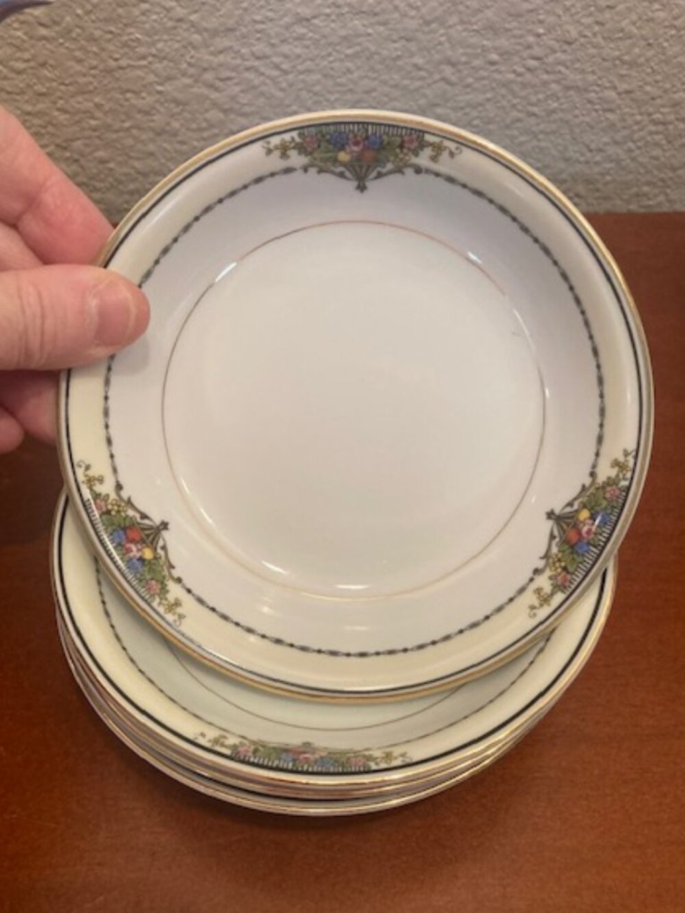 Set of 4   Vintage "Noritake Gotham" Bowls  ~ (JAPAN)